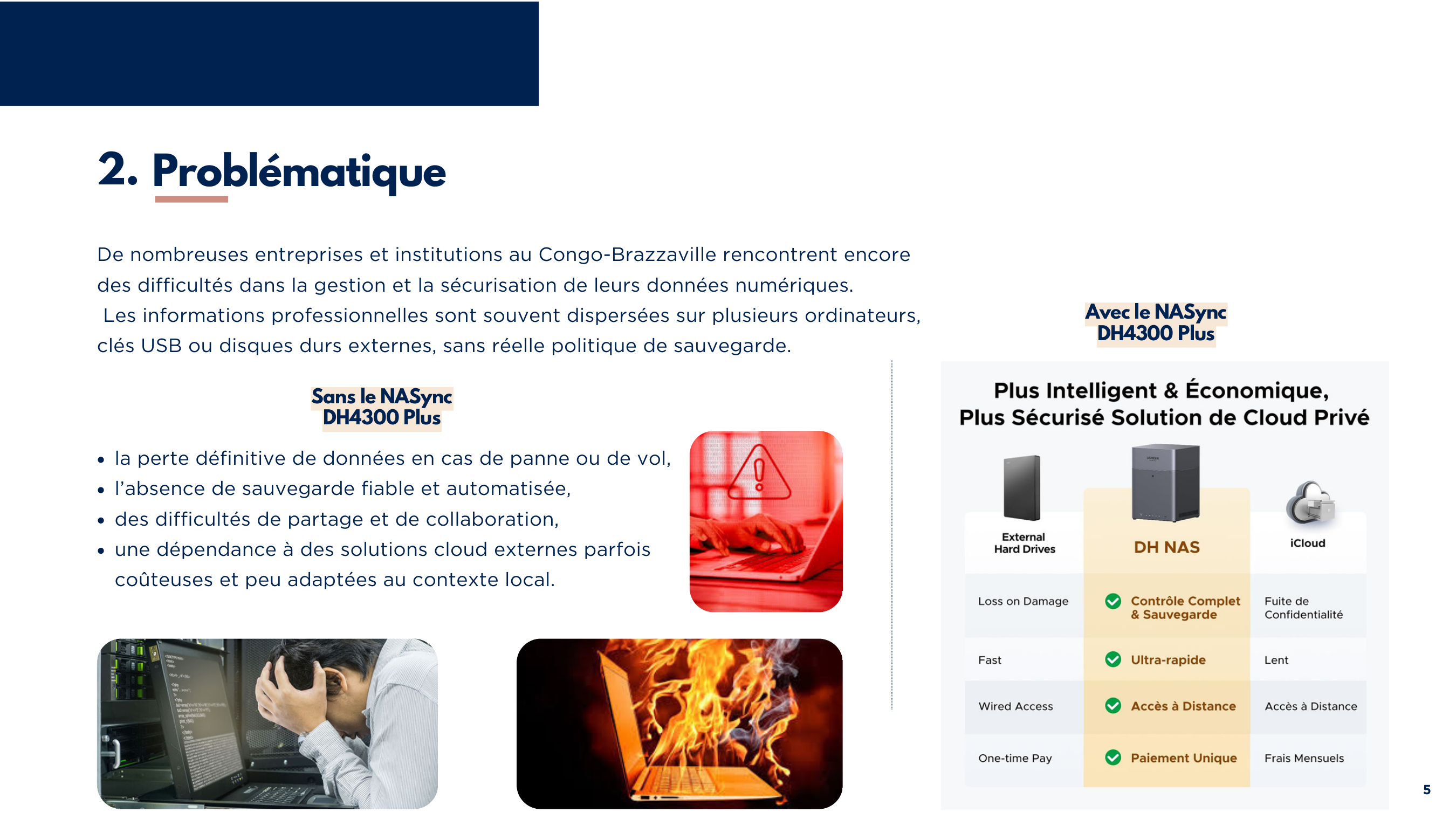 Avantages de la solution NAS en location - page 3